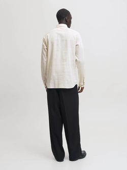 Camisa m/l con espiga Jack & Jones Silver