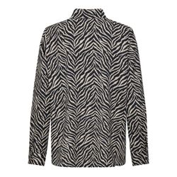 Camisa m/l con estampado animal print Only Black