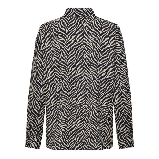 Camisa m/l con estampado animal print Only Black