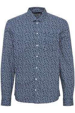 Camisa m/l con estampado hojas Blend Of America Dress Blue