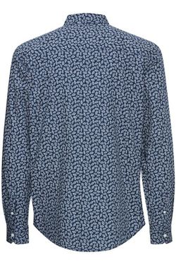 Camisa m/l con estampado hojas Blend Of America Dress Blue