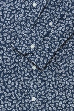 Camisa m/l con estampado hojas Blend Of America Dress Blue
