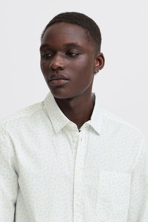 Camisa m/l con estampado hojas Blend Of America Snow White