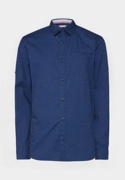 Camisa m/l con micromuestra Jack & Jones Medium Blue