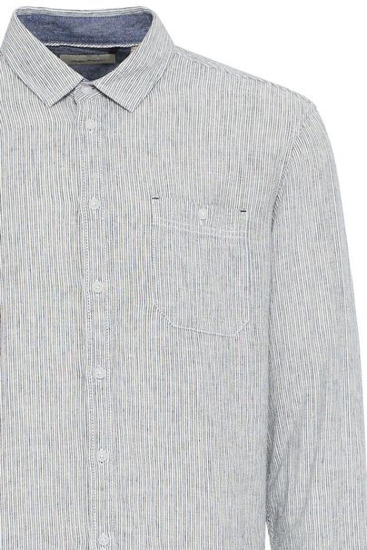 Camisa m/l con microrayas Blend Of America Dress Blue