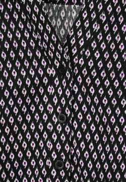 Camisa m/l con muestra geométrica Street One Black