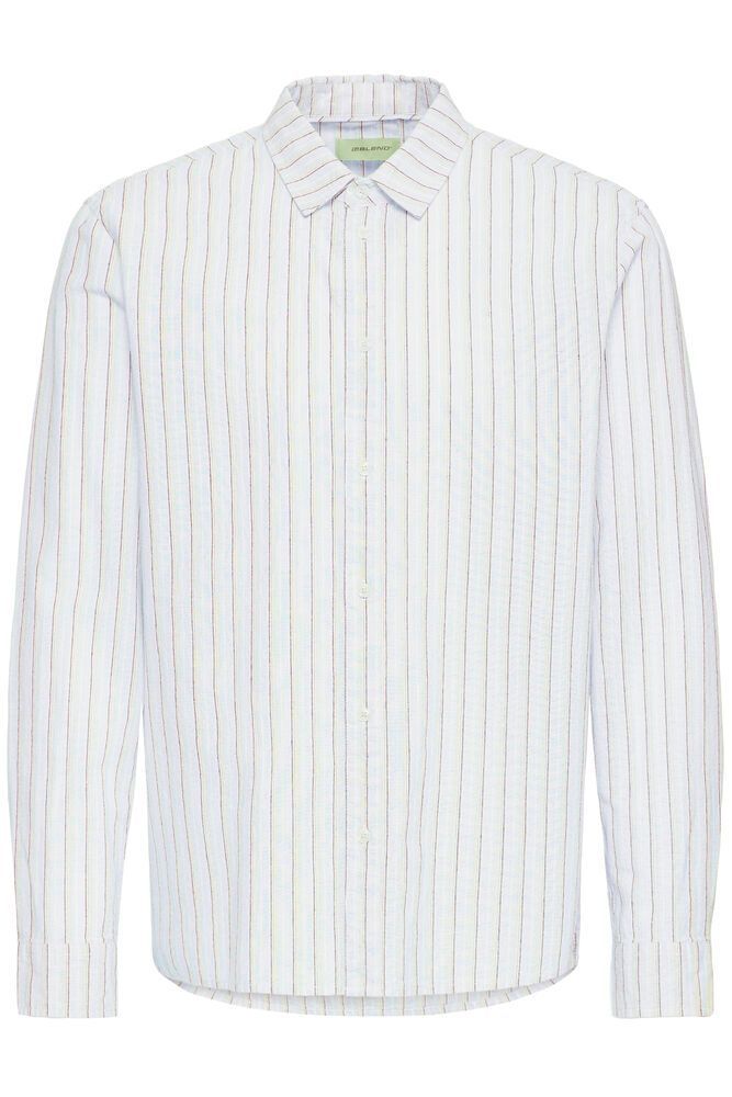 Camisa m/l con rayas tricolor Blend Of America Sky Blue 4XL