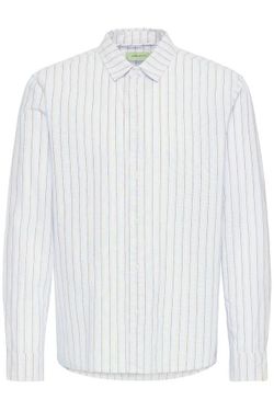 Camisa m/l con rayas tricolor Blend Of America Sky Blue