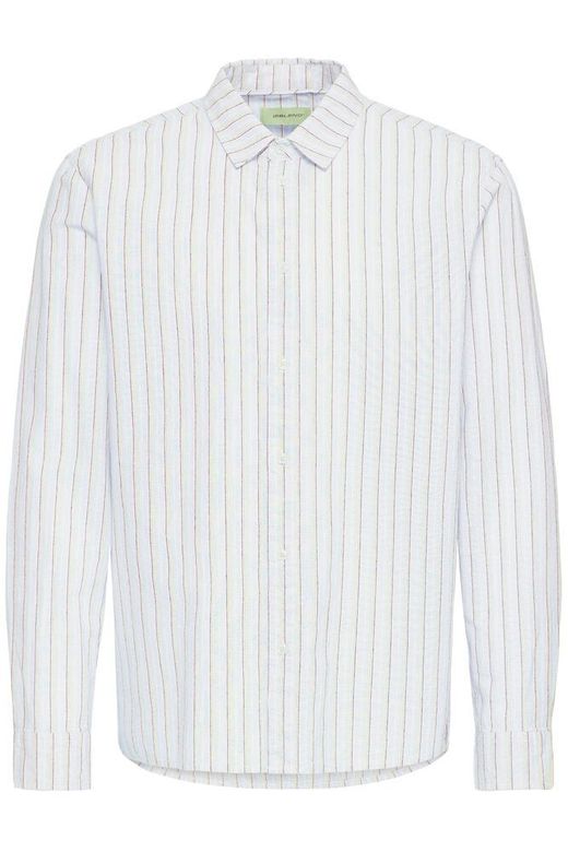 Camisa m/l con rayas tricolor Blend Of America Sky Blue