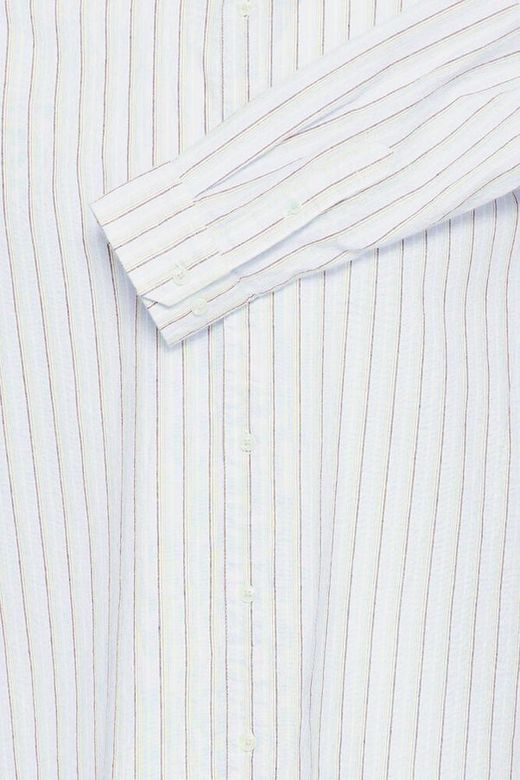 Camisa m/l con rayas tricolor Blend Of America Sky Blue