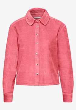 Camisa m/l corta de pana Street One Sugar Coral