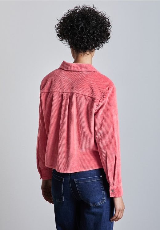 Camisa m/l corta de pana Street One Sugar Coral
