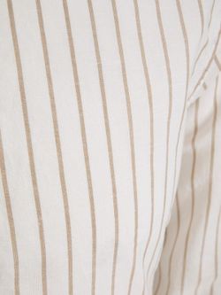 Camisa m/l de 4 botones rayas Jack & Jones Sand