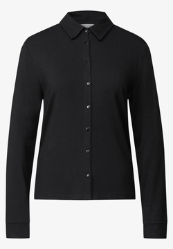 Camisa m/l de punto Street One Black
