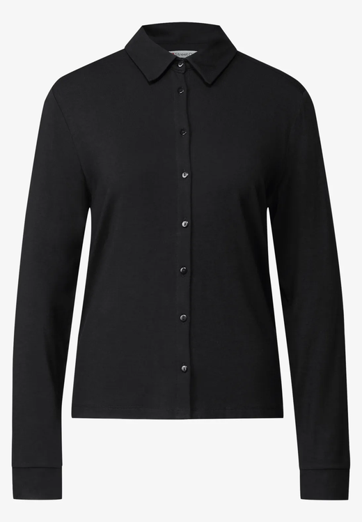Camisa m/l de punto Street One Black