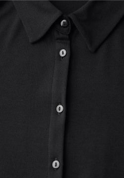 Camisa m/l de punto Street One Black