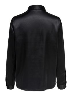 Camisa m/l raso Jdy Black