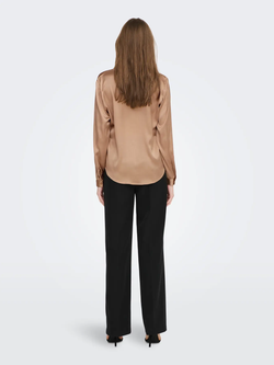 Camisa m/l raso Jdy Chantarelle