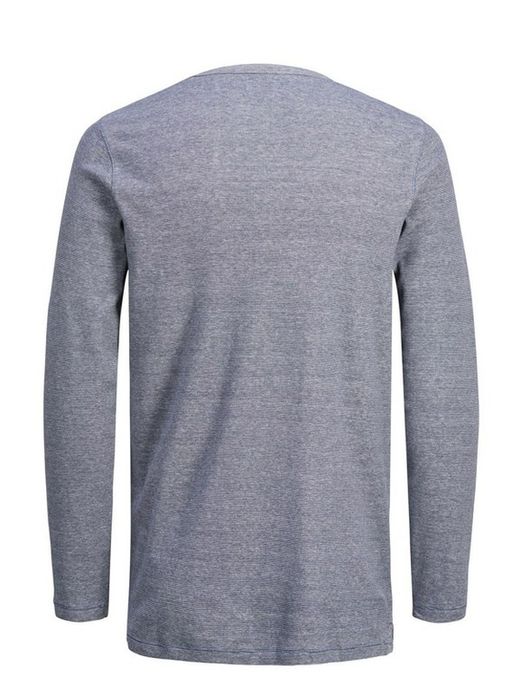 Camiseta básica con 3 botones Jack & Jones Mood Indigo