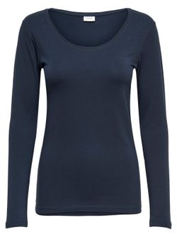 Jacqueline De Yong Sky Captain Basic Scoop Neck T-Shirt