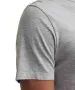 Camiseta básica lisa con cuello abierto Jack & Jones Grey
