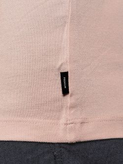 Camiseta básica piqué Jack & Jones Peach Whip
