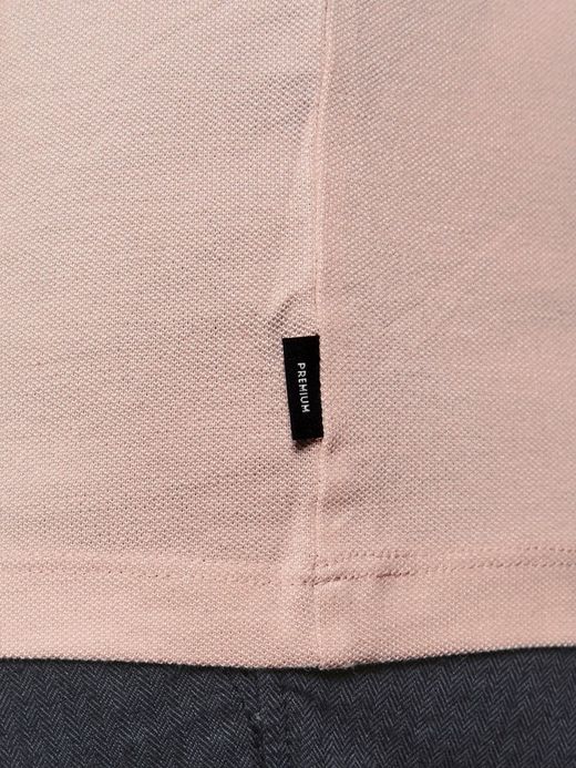 Camiseta básica piqué Jack & Jones Peach Whip