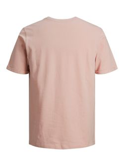 Camiseta básica piqué Jack & Jones Peach Whip