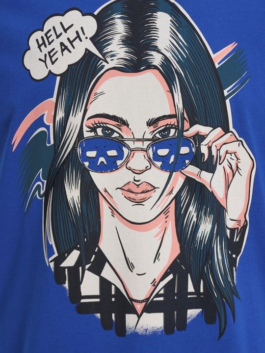 T-shirt di fumetti Jack & Jones Surf The Web