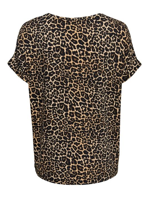 Only Black leopard print T-shirt