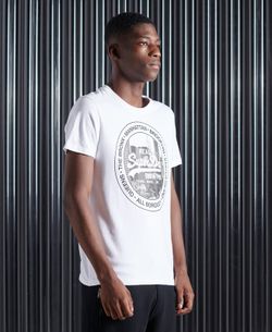 New York Superdry Optic Photo T-Shirt