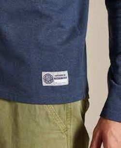 Camiseta con letras branding vintage Superdry Blue