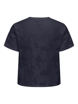 Camiseta de m/c calada con flores Only Night Sky