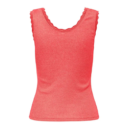 Camiseta de tirantes con detalle metalizado Only Dubarry