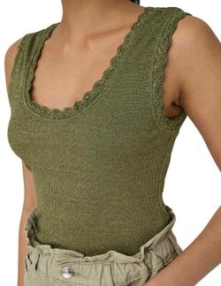 Camiseta de tirantes con detalle metalizado Only Kalamata