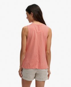 Camiseta de tirantes de cuello pico Superdry Peach Whip