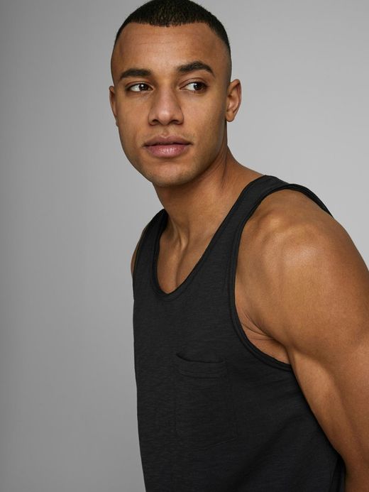 Plain Tank Top with Jack & Jones Tap Shoe Pocket