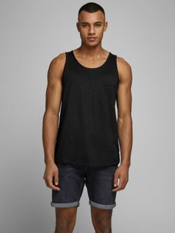 Plain Tank Top with Jack & Jones Tap Shoe Pocket