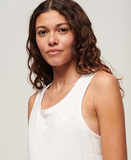 Camiseta de tirantes lisa Superdry Optic