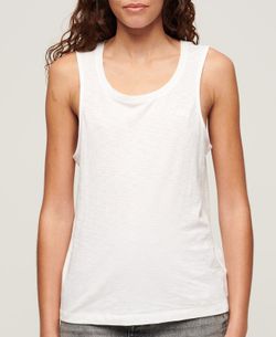 Camiseta de tirantes lisa Superdry Optic