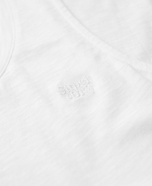 Camiseta de tirantes lisa Superdry Optic