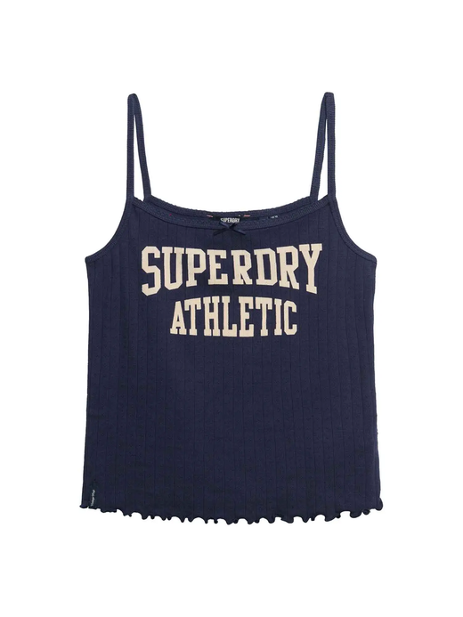 Camiseta de tirantes Superdry Athletic Superdry Richest Navy