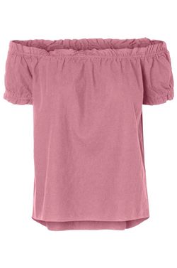 Plain top with elastic bands on shoulders Vero Moda Foxglobe