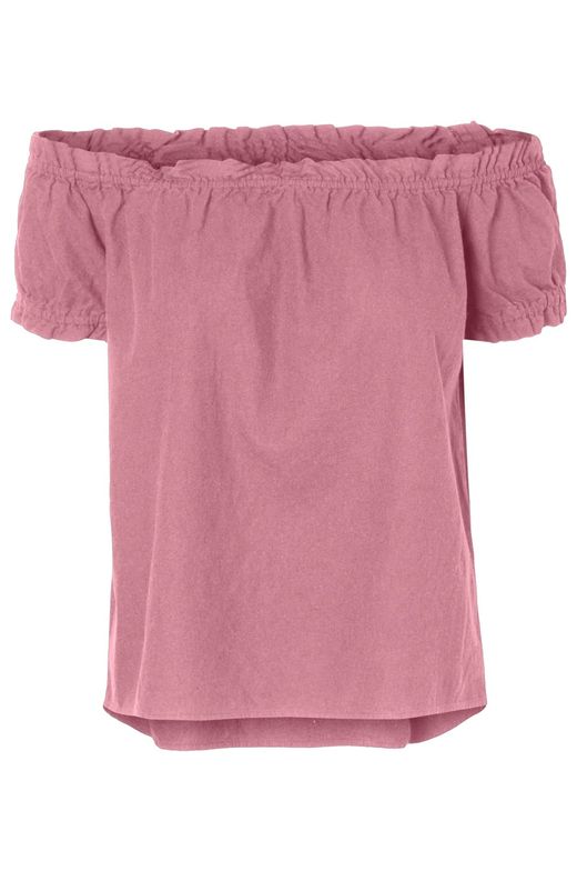 Plain top with elastic bands on shoulders Vero Moda Foxglobe