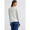 Camiseta m. 3/4 de cuello pico Street One Off White