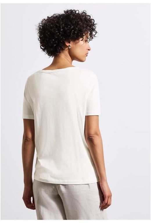 Camiseta m/c A new era of me Street One Off White