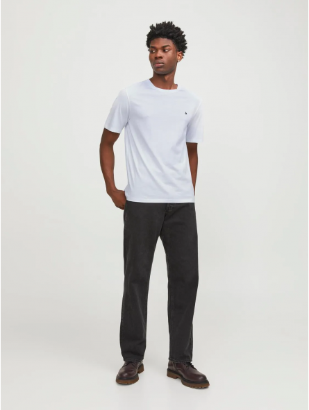 Camiseta m/c básica Jack & Jones White