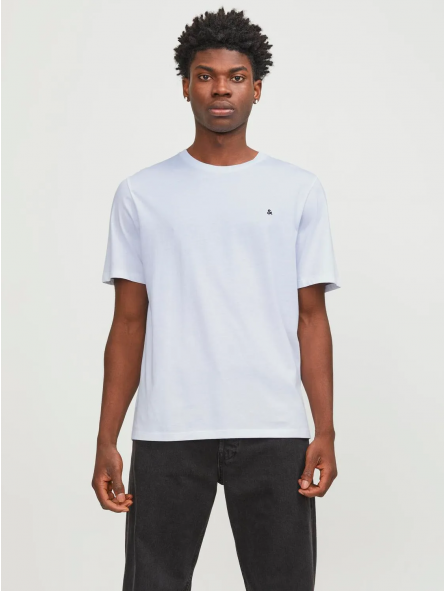 Camiseta m/c básica Jack & Jones White