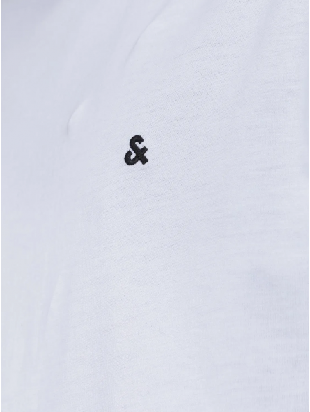 Camiseta m/c básica Jack & Jones White