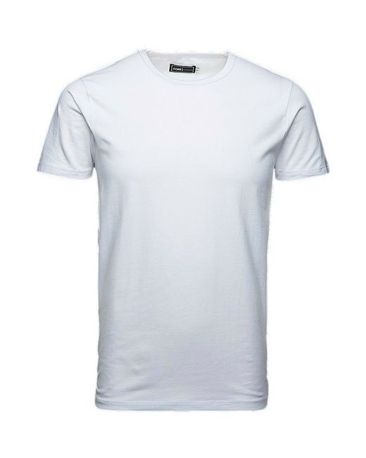 Jack & Jones Optical White Stretch Plain Basic M / C T-Shirt